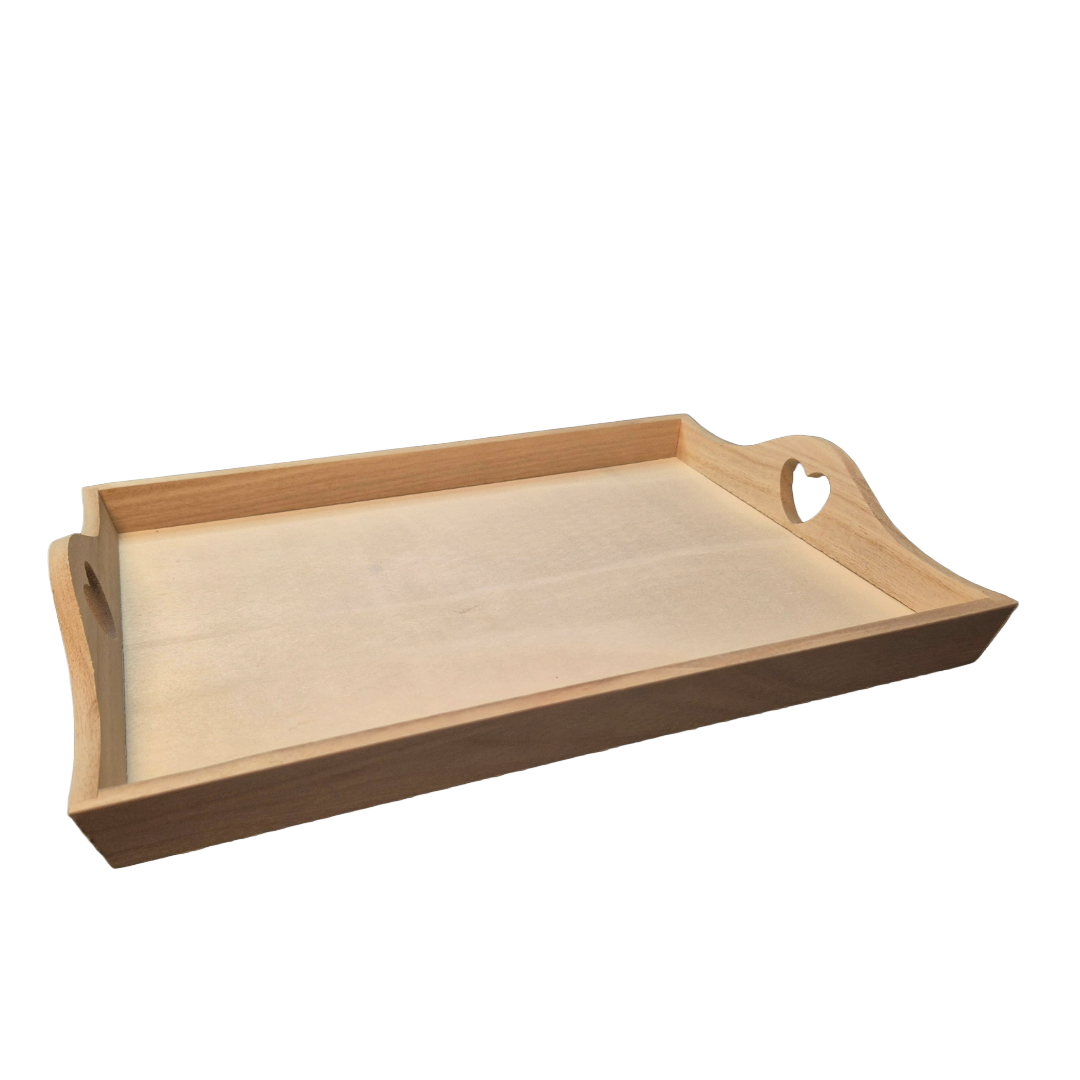 Dienblad met Hartvormige Handgrepen