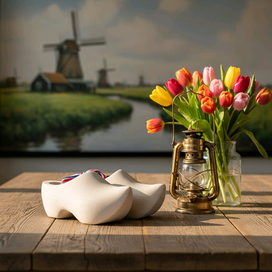 Houten Decoratie Klompen