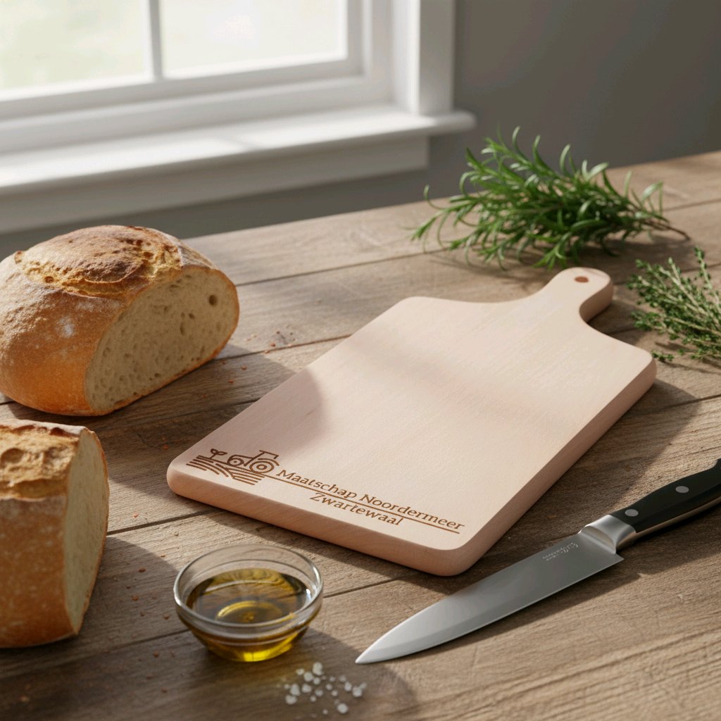 Borrelplank met handvat