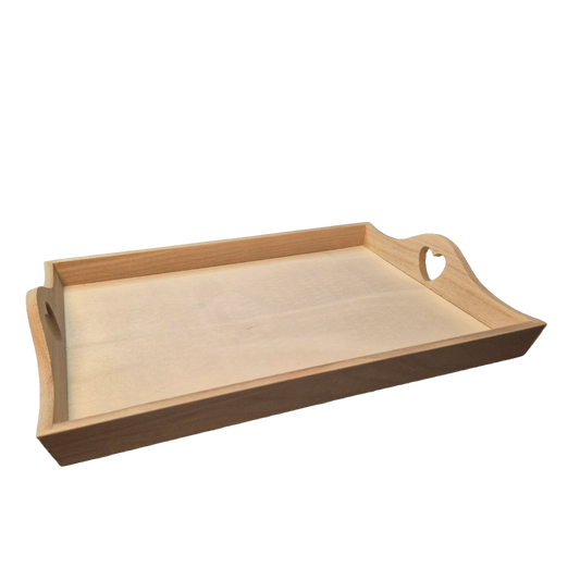 Dienblad met Hartvormige Handgrepen