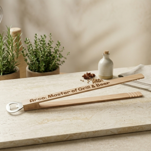 2-in-1 BBQ-tang met flesopener